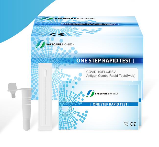 COVID-19/Flu/RSV Antigen Combo Rapid Test(Swab)